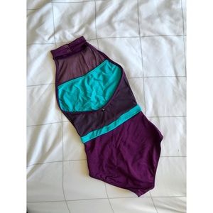 NWOT Mariia Mesh Overlay Leotard Size Small
